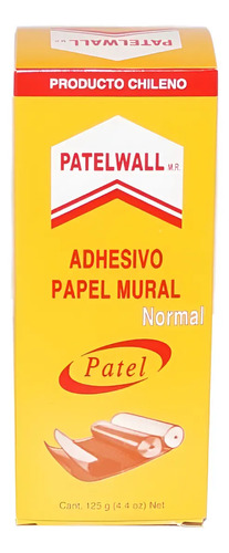 Pegamento Adhesivo Para Papel Mural - Patelwall - 125gr Blanco