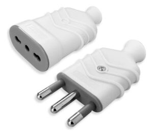 Enchufe Macho Volante 16a + Enchufe Hembra Volante 10/16a